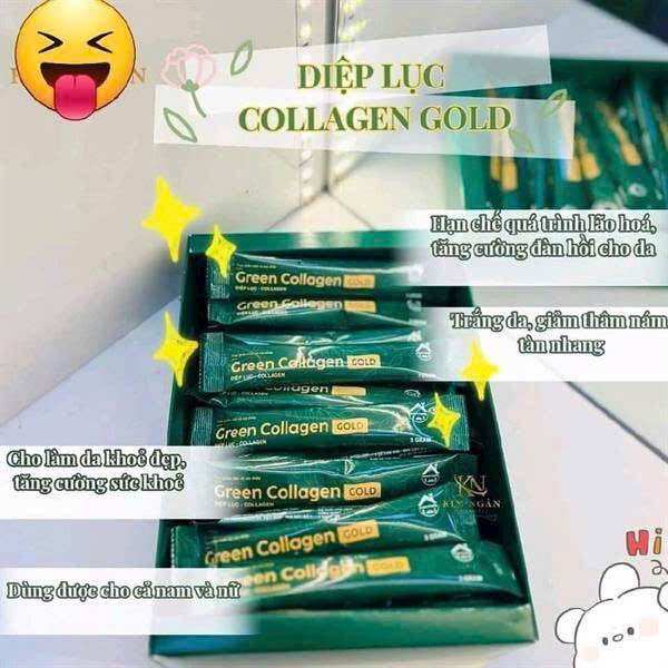 Diệp lục collagen nguyên mã