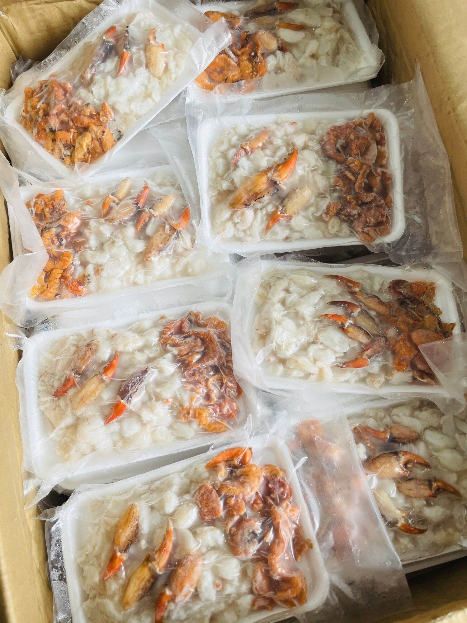 [GIAO NHANH 2H HCM] 1Kg Combo Thịt Cua