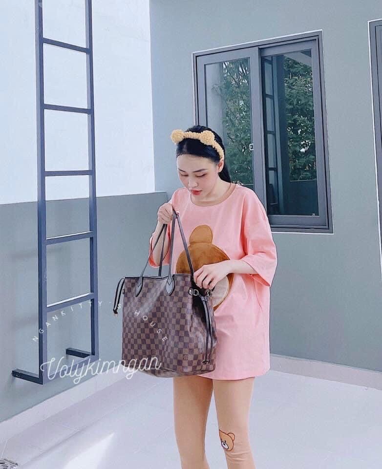 SÉT GẤU THÊU ÁO FORM RỘNG QUẦN DÀI
