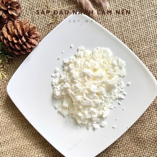 [HCM]Sáp Đậu Nành Làm Nến Thơm Cao Cấp 500 gram