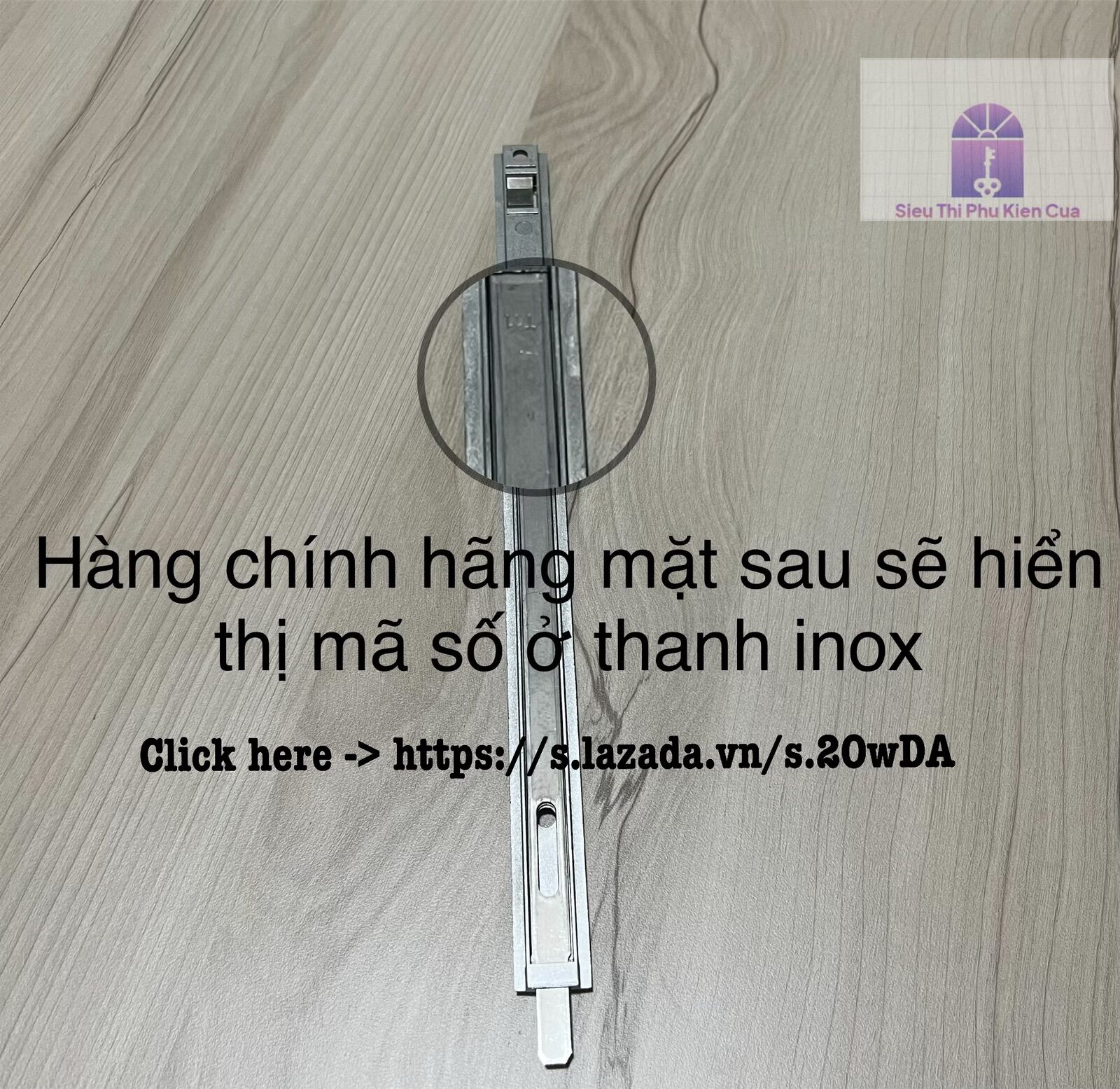 [HCM]Chốt bật KINLONG cửa XINGFA hàng chính hãng