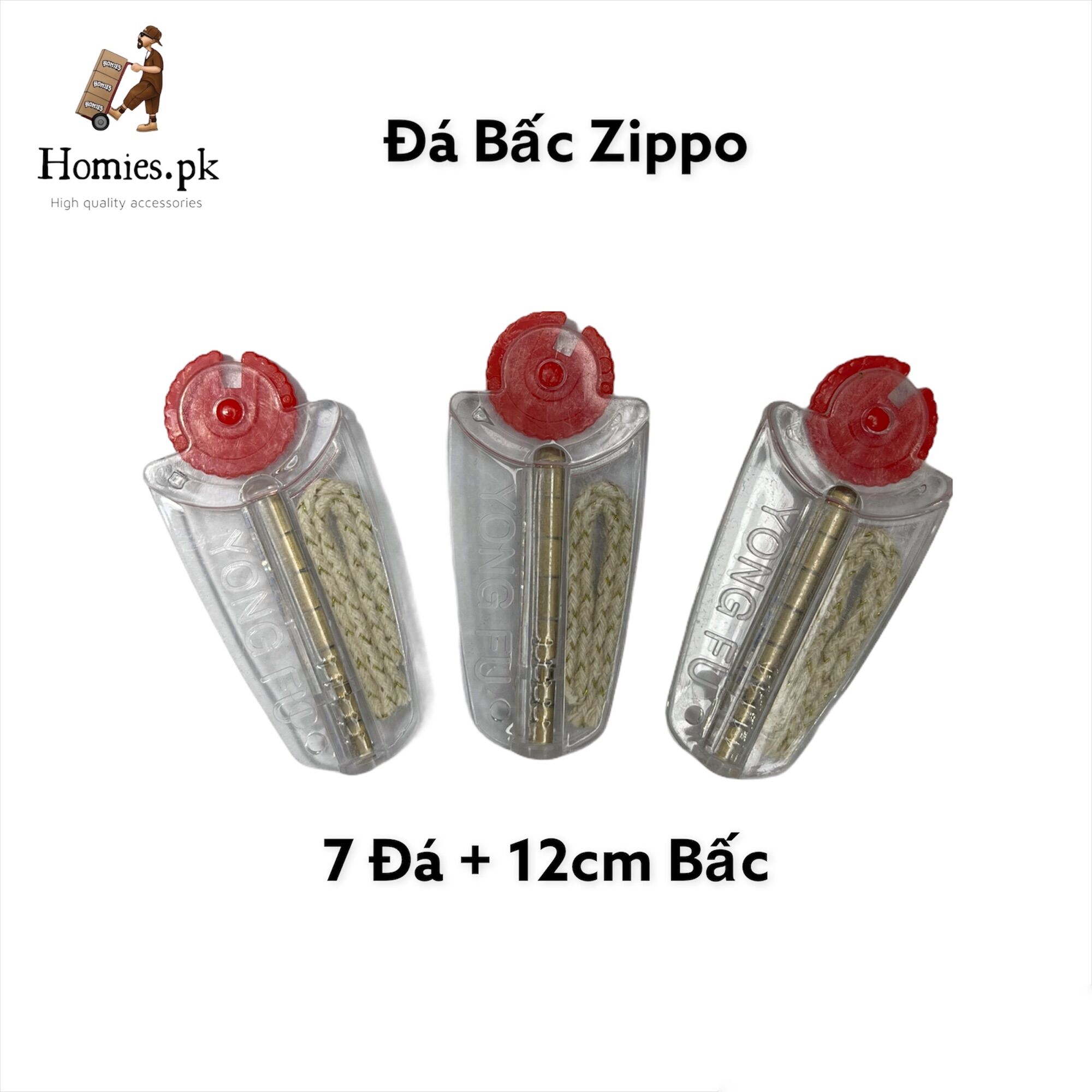 Đá Zippo- Đá bấc dùng cho Zippo - Homies.pk