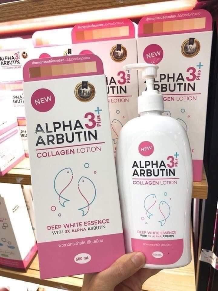 Alpha Arbutin Skin Whitening Lotion 500ml Thailand