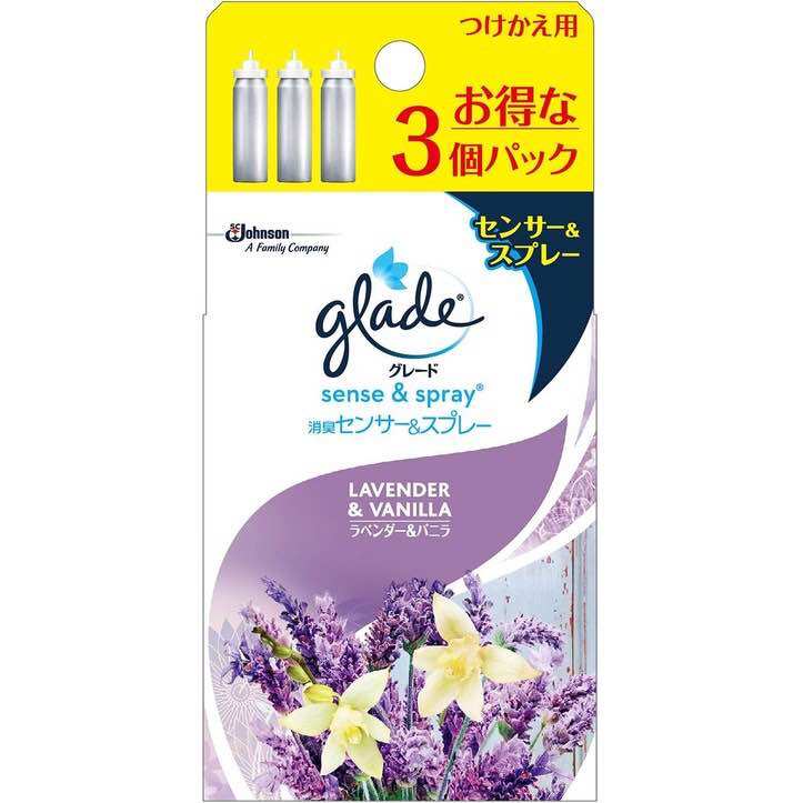 1 Lõi thay máy thơm phòng GLADE mùi hương hoa oải hương & Vani Nhật Bản