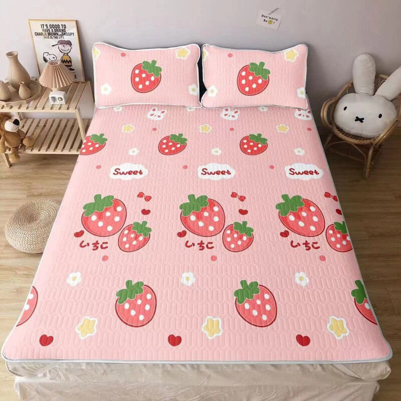 [TẶNG 2 VỎ GỐI] CHIẾU ĐIỀU HÒA TENCEL LATEX CAO SU NON [1m2; 1m4; 1m5]