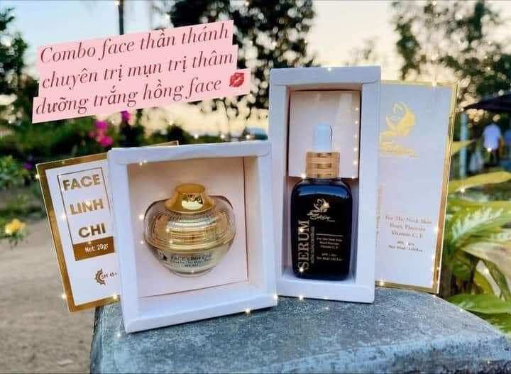(Tg)Combo Face Serum Linh Chi (New Model 2026)