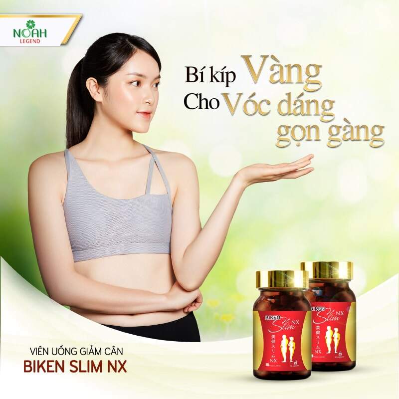 Thực phẩm bảo vệ sức khỏe biken slim nx, giảm cân