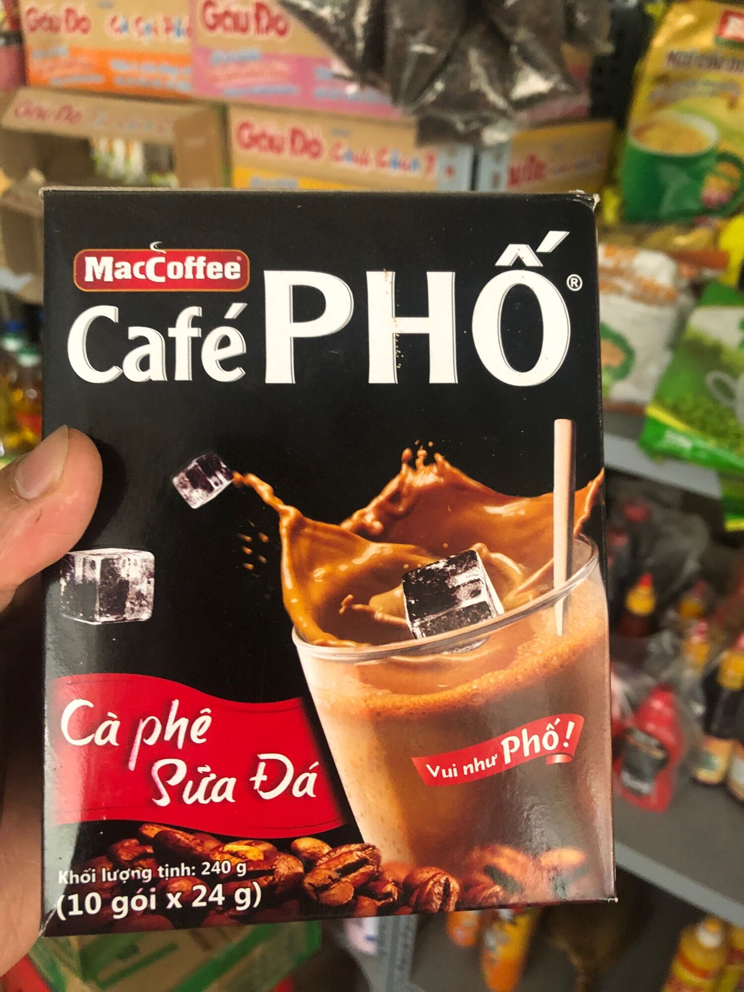 Cà phê phố cà phê sữa đá 240g