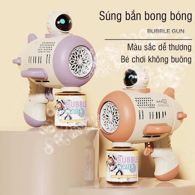 Súng bắn bong bóng hình máy bay