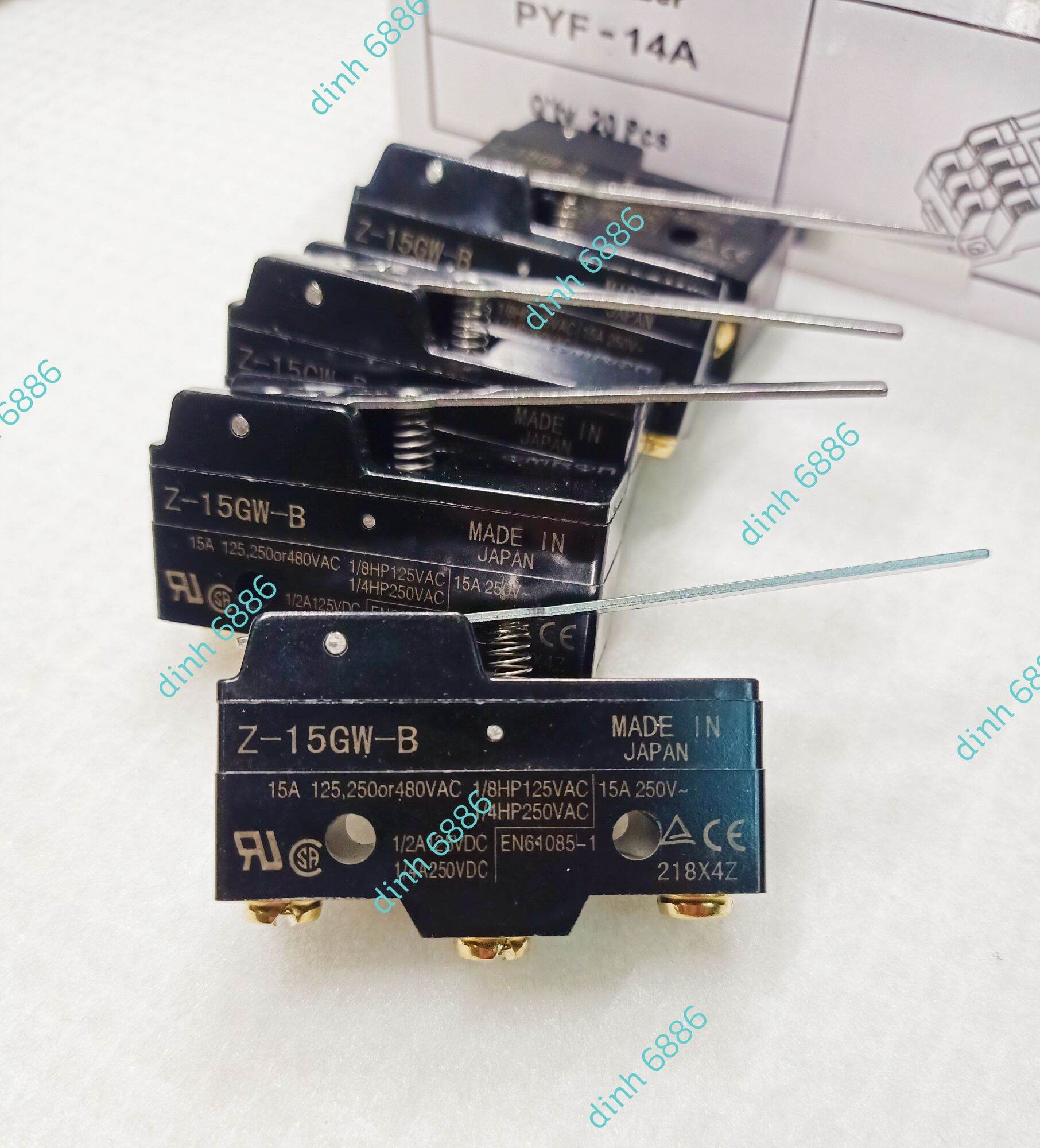 Công tắc hành trình Omron Z-15GW-B