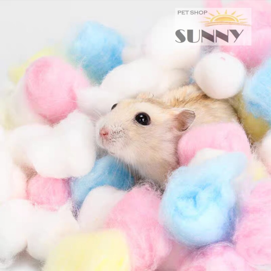 Nệm gòn lót ổ hamster, sóc