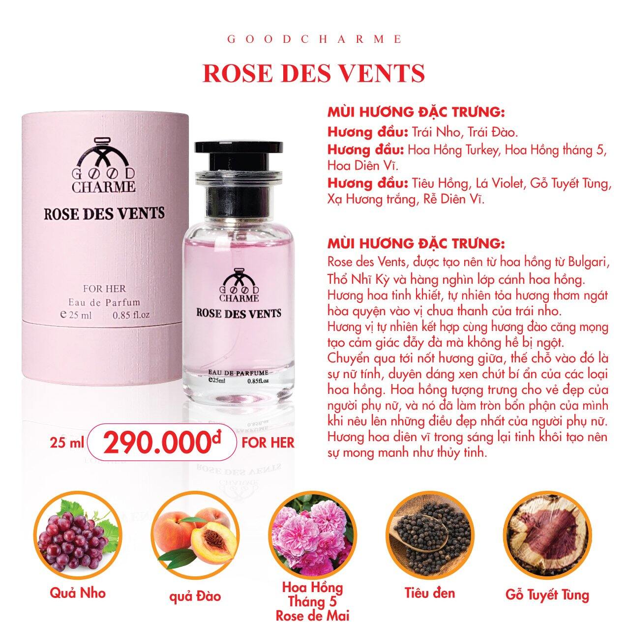 Nước hoa Delina 50ml CAO CẤP PHÁP CHÍNH HÃNG Delina Harae cho nữ
