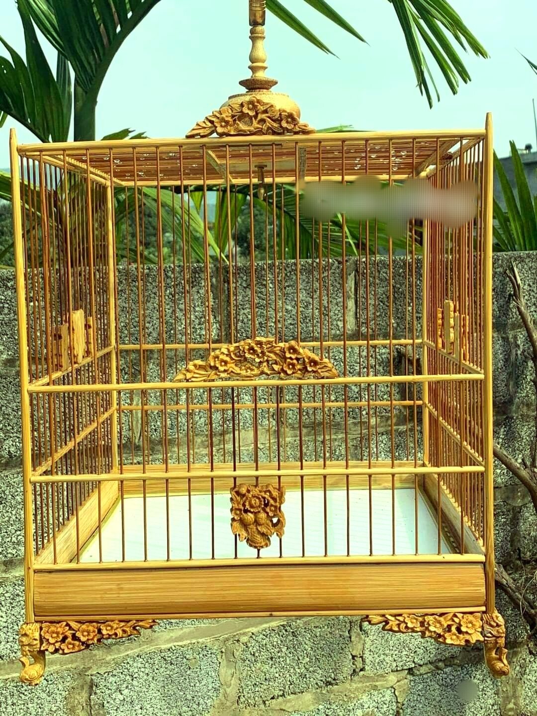 Lồng chim tre già