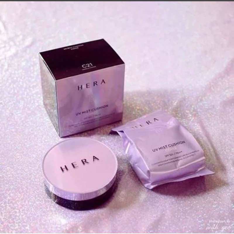 Phấn nước hera UV MIST CUSHION KÈM LÕI(ĐỌC MÔ TẢ)