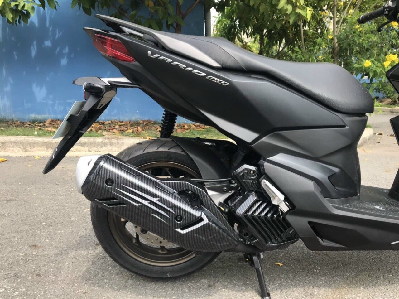 Ốp Pô Che Pô Vario 160 CARBON