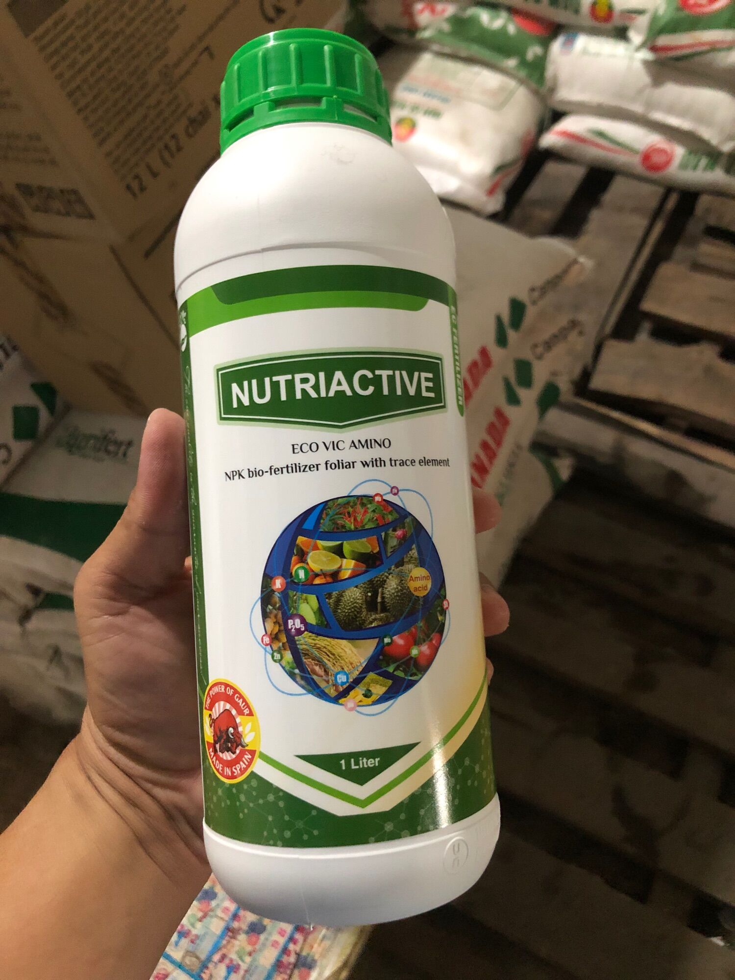 Dinh dưỡng tây ban nha nutriactive chai 1lit