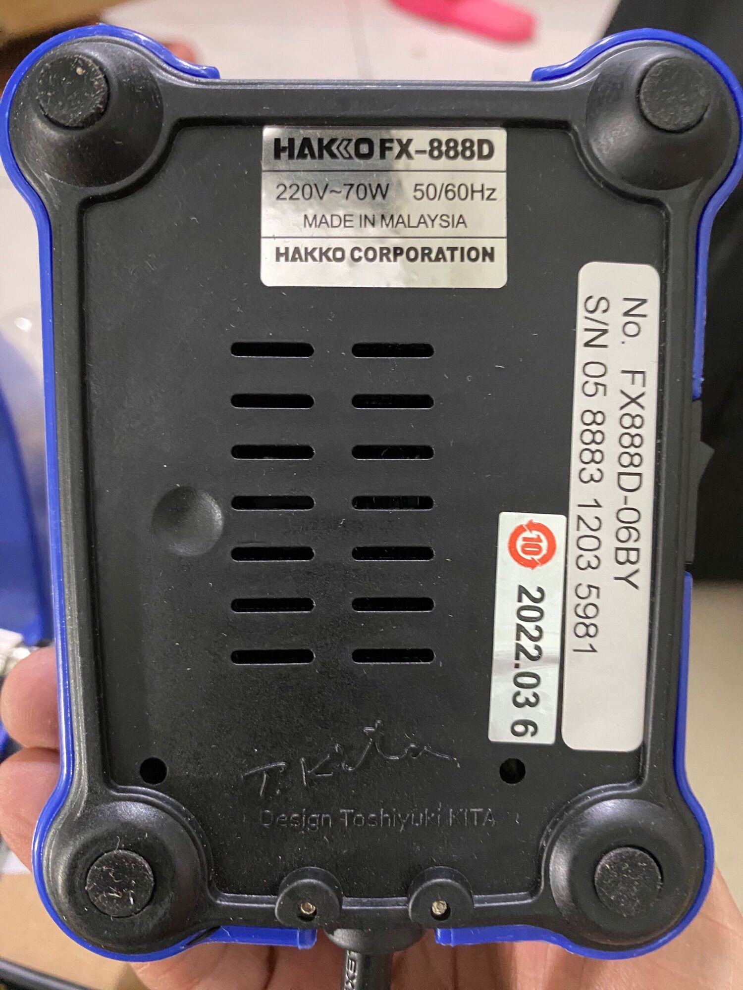 máy hàn hakko fx-888d made in malaysia hàng mới