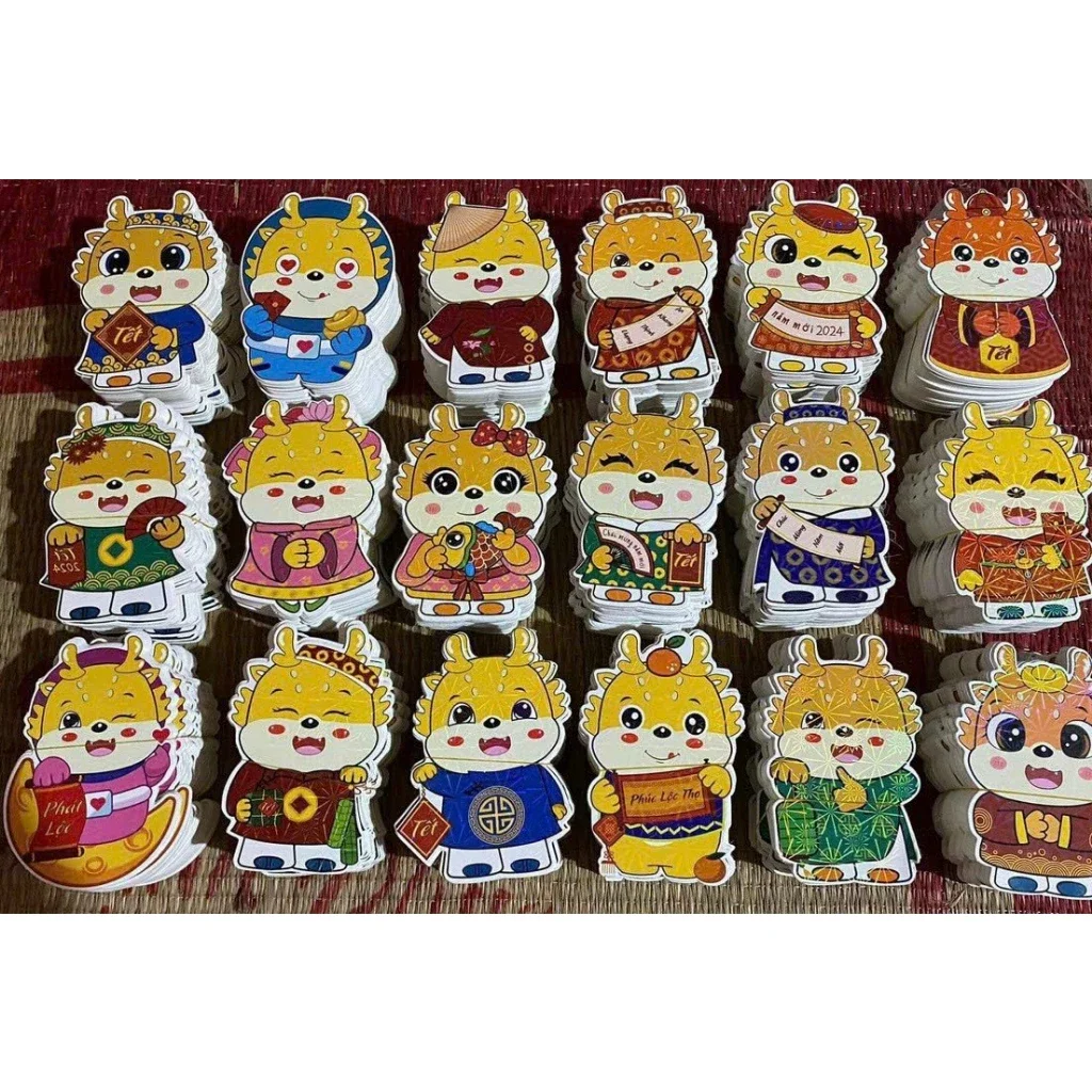 30 cái bao lì xì chibi