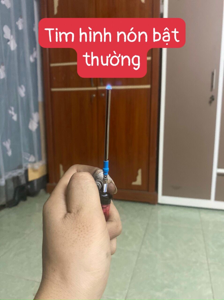 Tim lửa hình nón quẹt thường