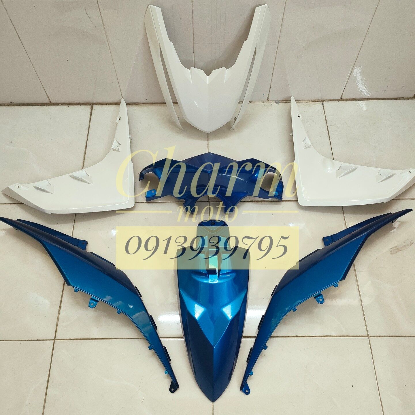 Dàn áo yamaha mio m3 bán lẻ cặp de