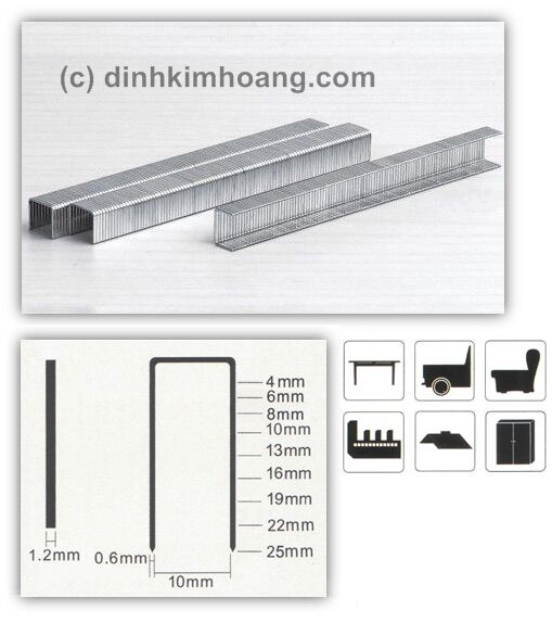 súng bắn đinh U yên xe máy