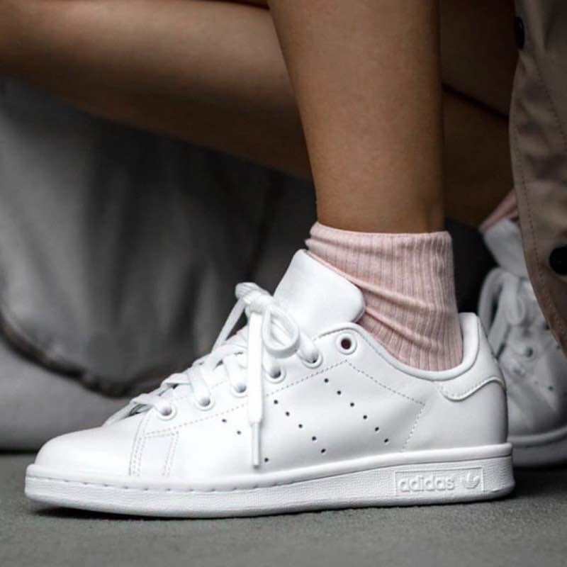Chính Hãng  Giày Stan Smith Trắng Gold H00307, sang chảnh hết nấc