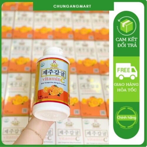 Viên ngậm vitamin c jeju hàn quốc 500g