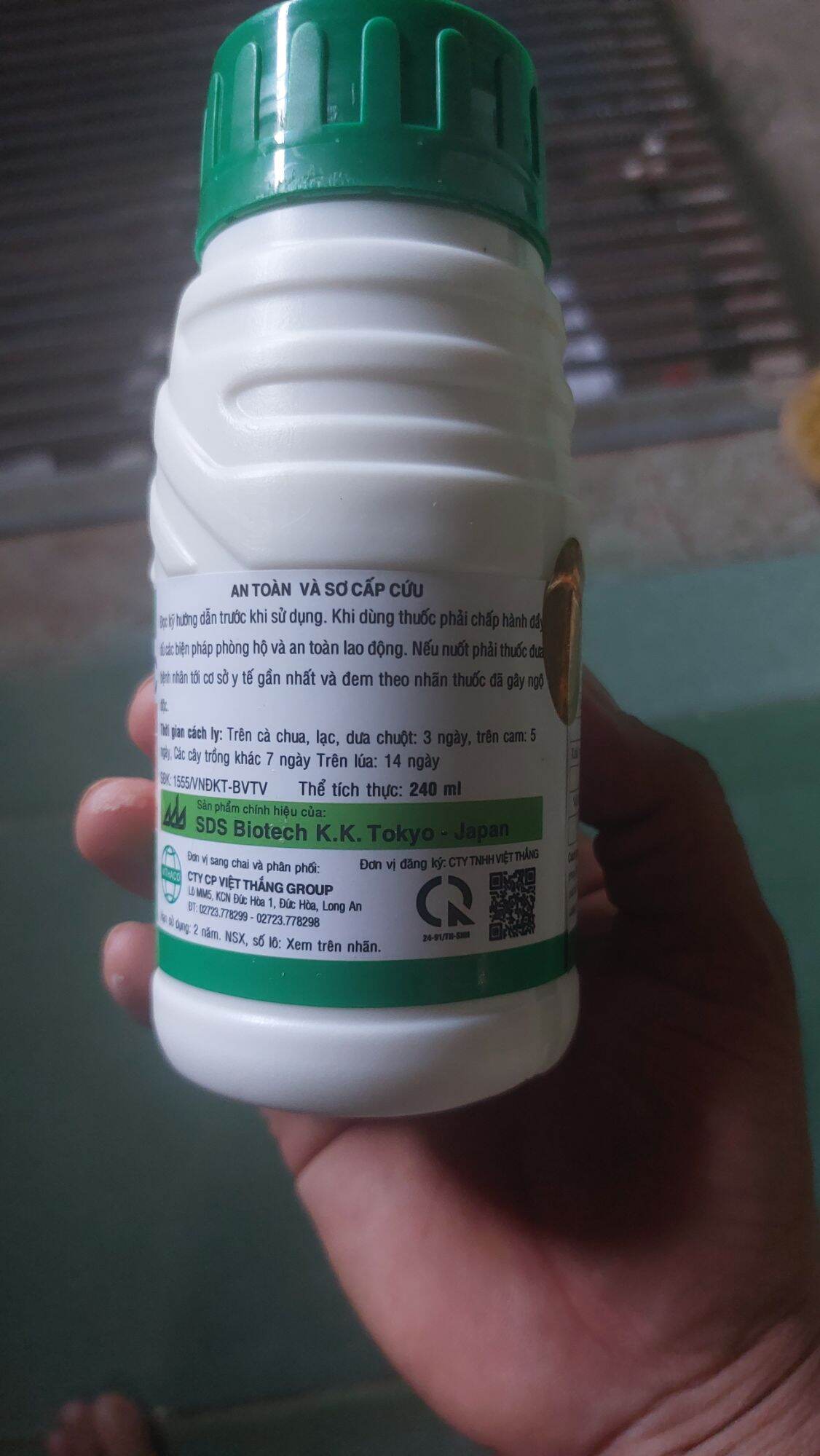 DACONIL 500SC CHAI 250ML