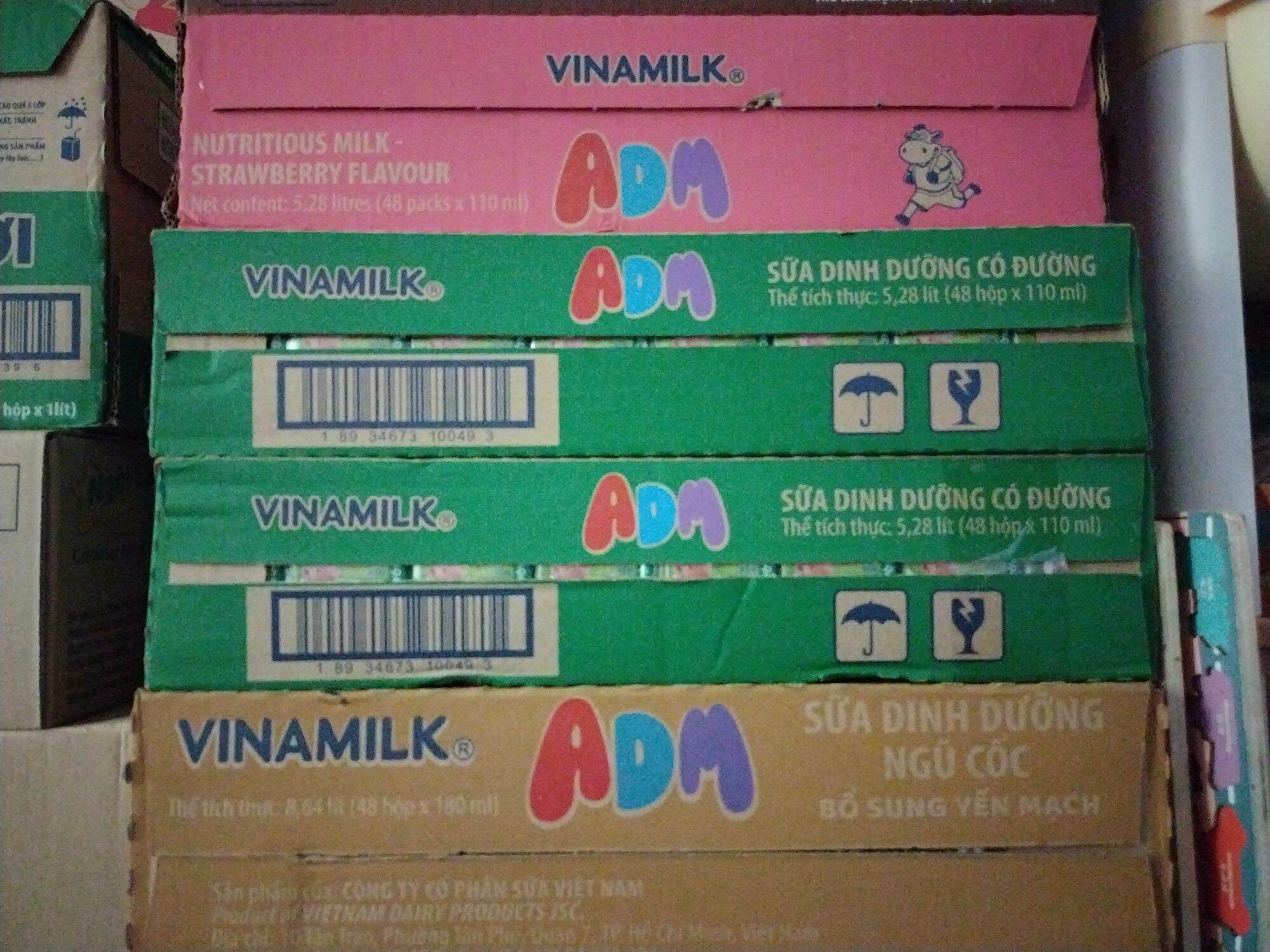 Sữa dinh dưỡng có đường ADM 110ml (1 thùng 48 hộp*110ml)