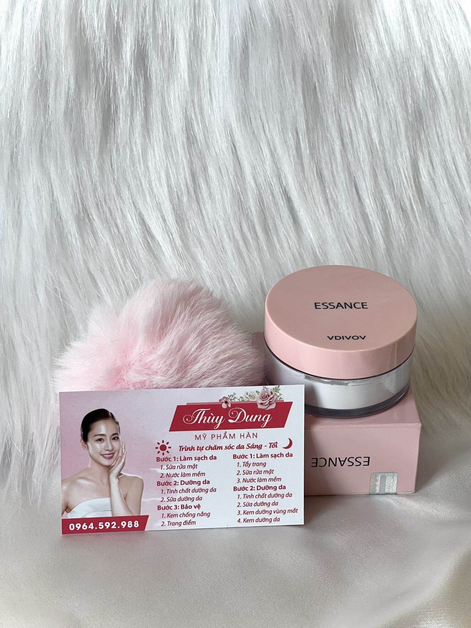 (TEM chính hãng) Phấn Phủ Kiềm Dầu Dạng Bột Đa Năng Essance Setting Powder 7G. Date 2025