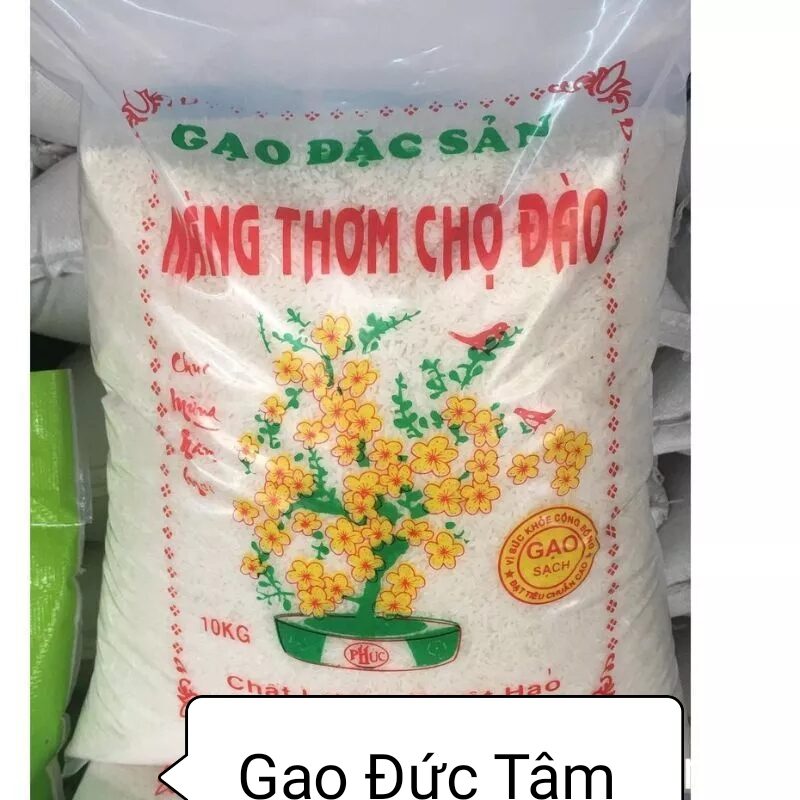 Gạo Nàng Thơm Chợ Đào Thơm Dẻo Bao 5kg