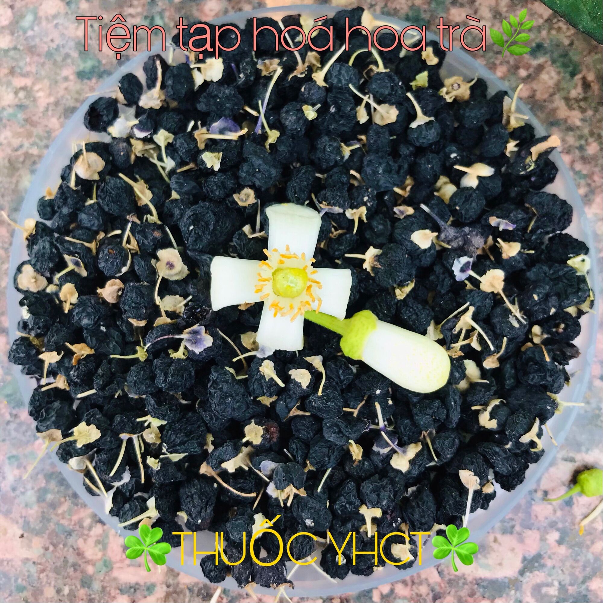 Hắc kỷ tử ( kỷ tử đen )  sấy khô  loại 1 ( 100g-300g )
