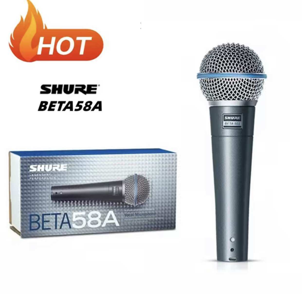 Mic có dây SHURE BETA 58A , mic karaoke shure chất tiếng hay