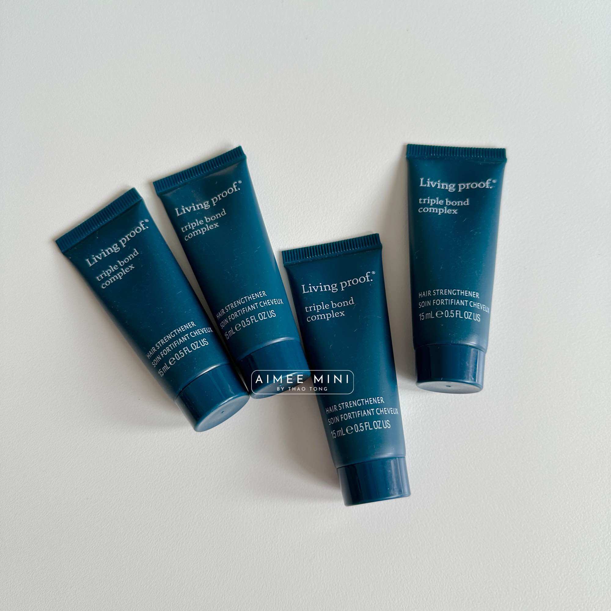 Mặt nạ phục hồi cấu trúc 3 loại liên kết tóc hư tổn Living Proof Triple Bond Complex 15ml