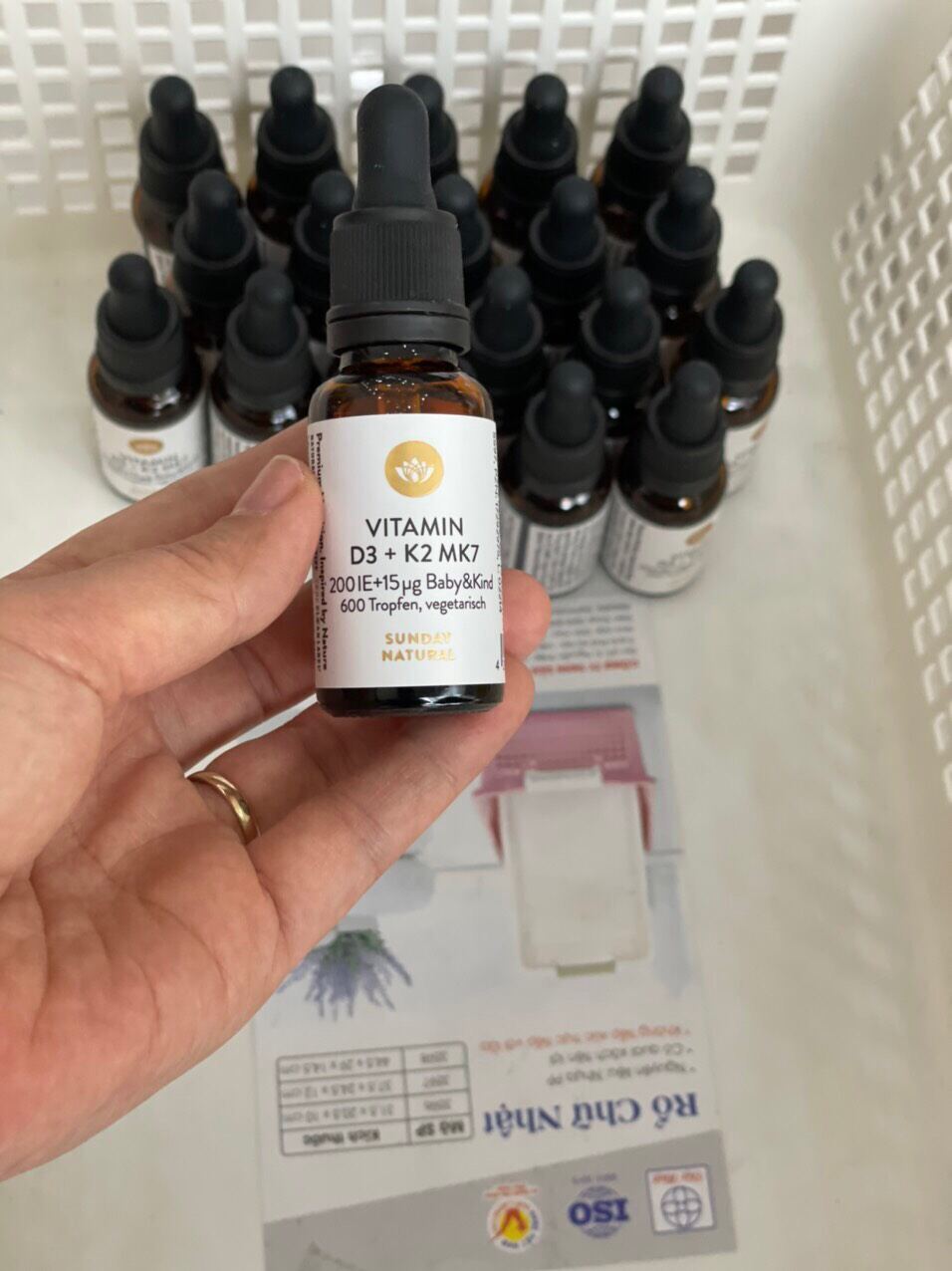 vitamin d3k2mk7 hàng xách tay đức
