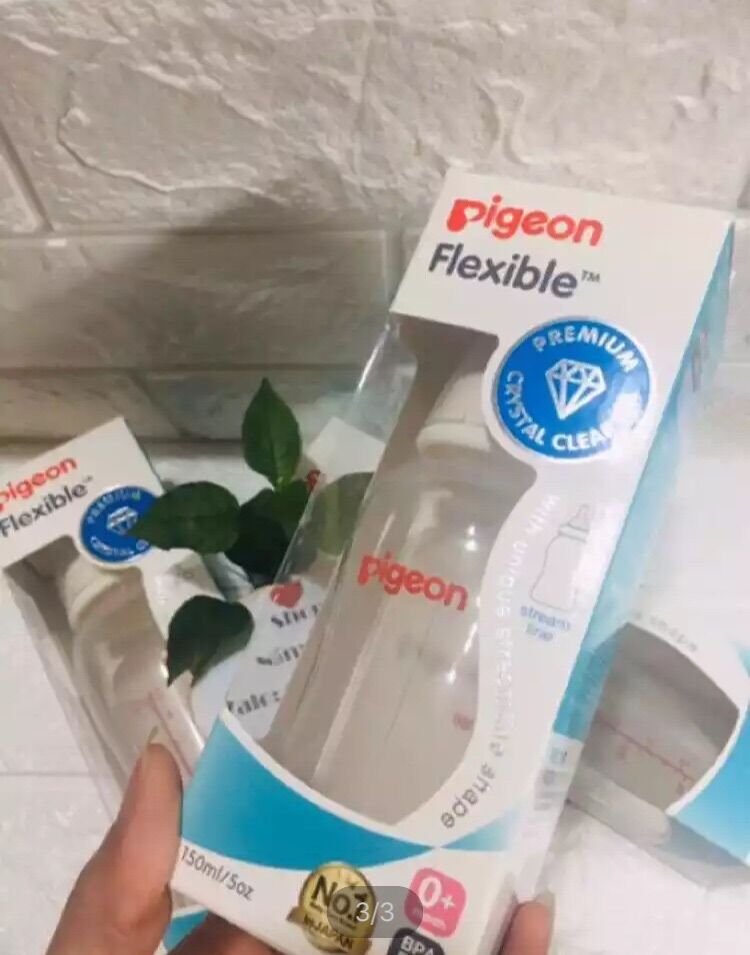 Bình sữa pigeon Flexible loại 150ml