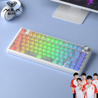 AULA | Bộ Bàn Phím Cơ Không Dây 2.4G Bluetooth Tri-Mode và Chuột Tùy Chỉnh cho Gaming