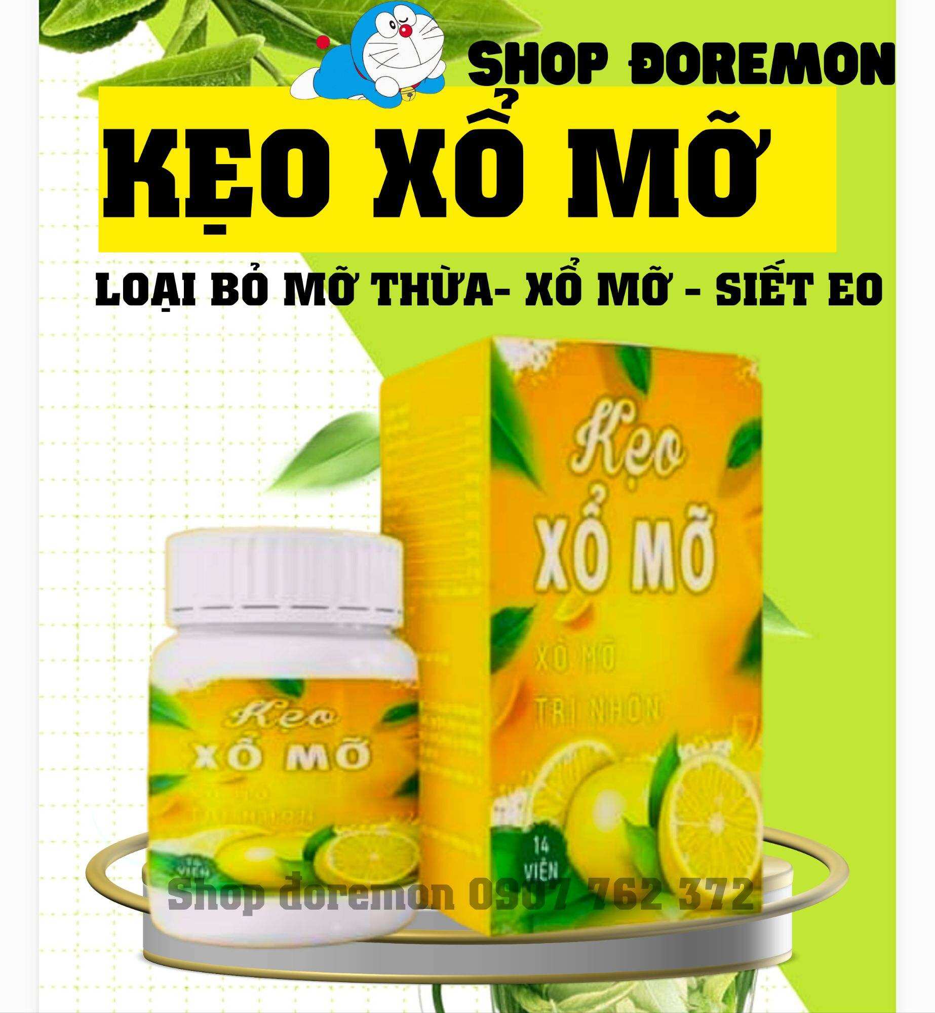 KẸO XỔ MỠ HỔ TRỢ TAN MỠ BỤNG XIẾT EO