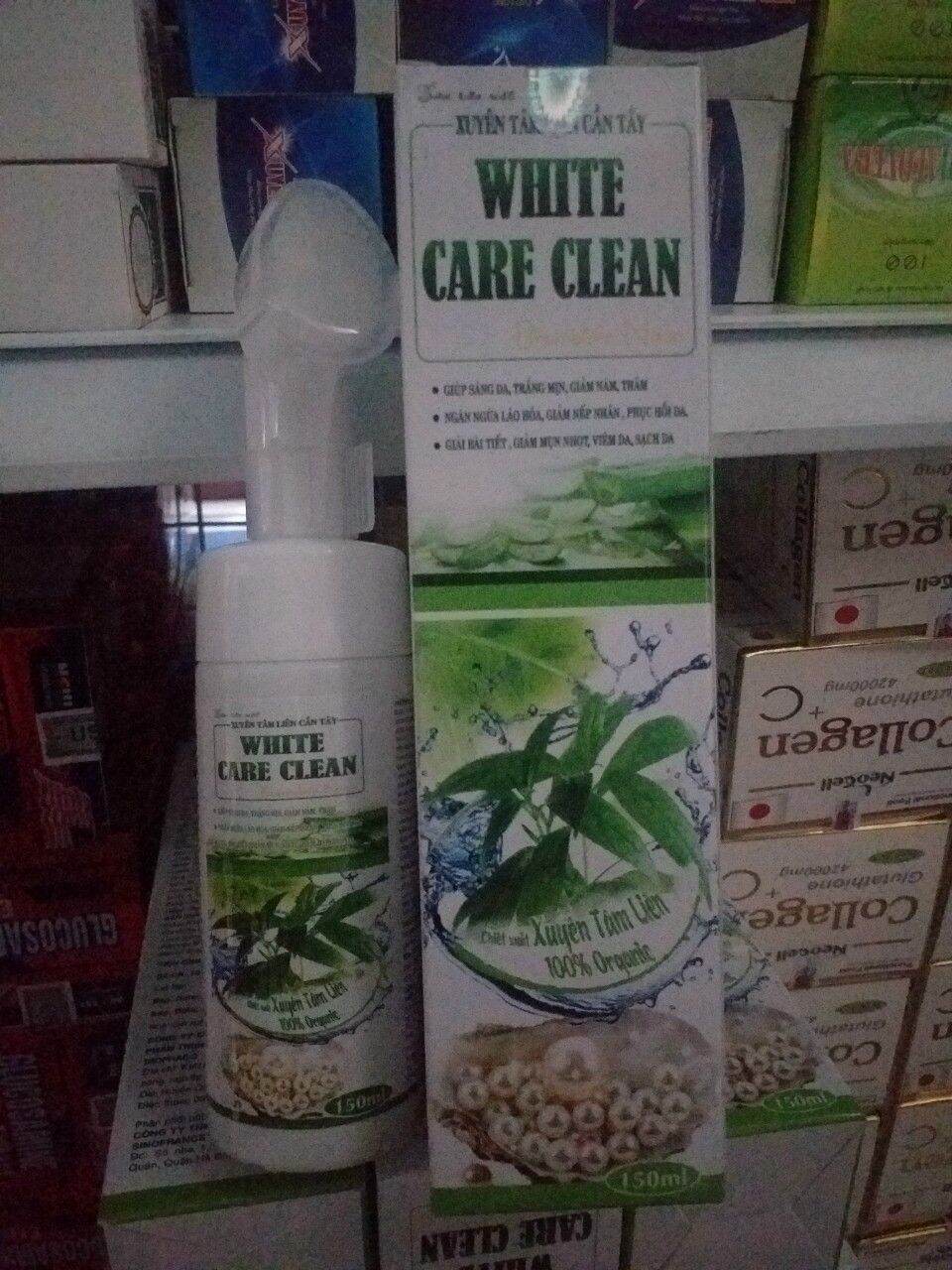 Sửa rửa mặt white care clean