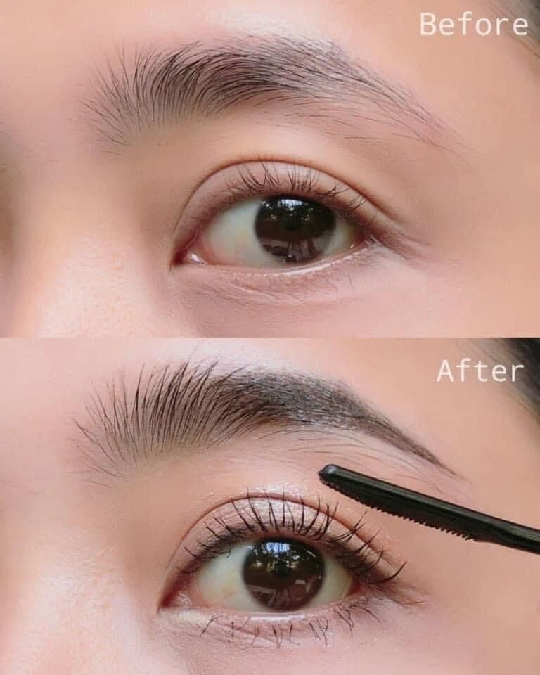 Chuốt mi dài tơi Mascara Nongchat Browit