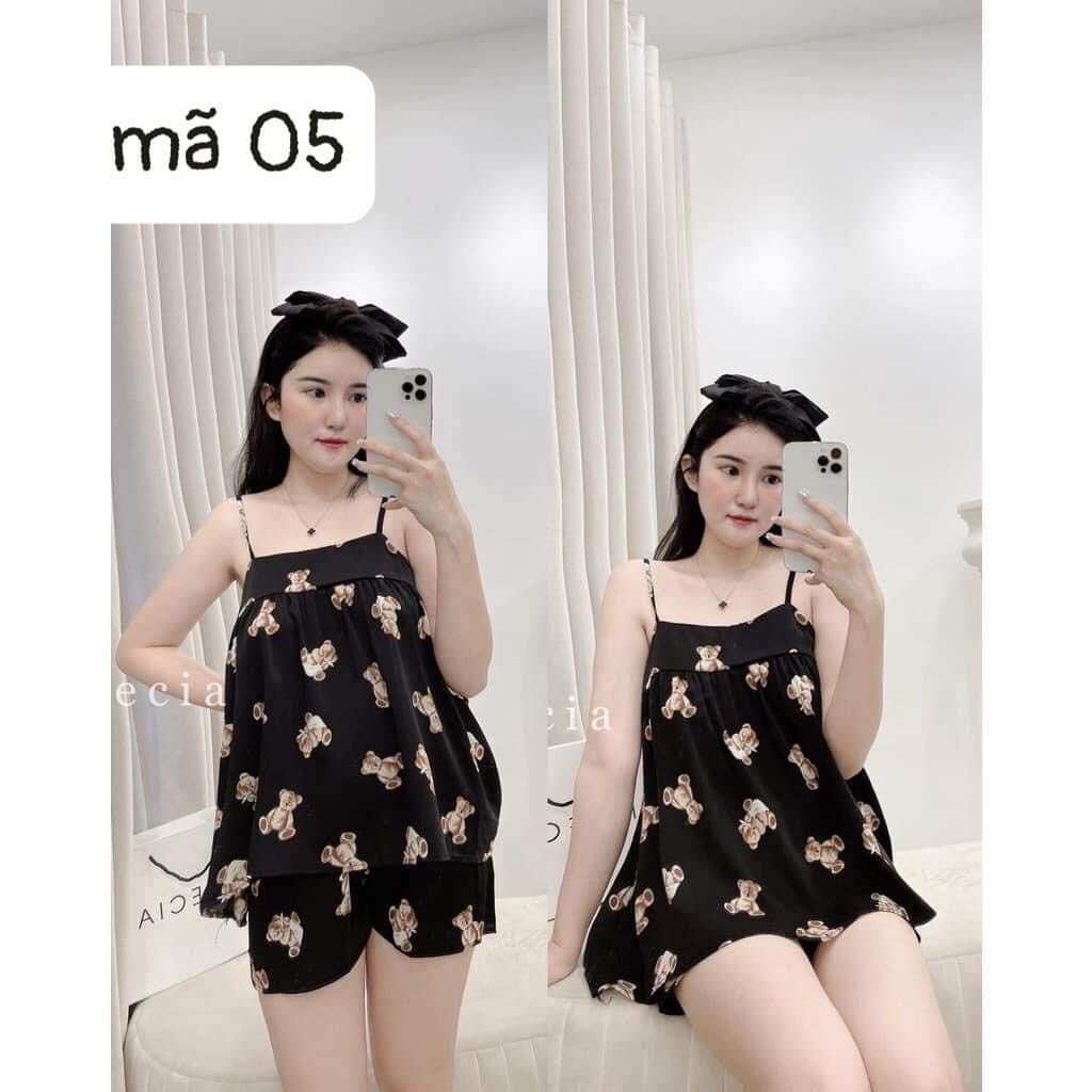 Bộ cộc đùi mặc nhà mềm mịn