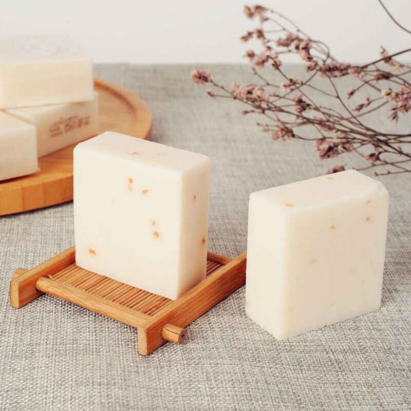 Bánh xà phòng cam gạo