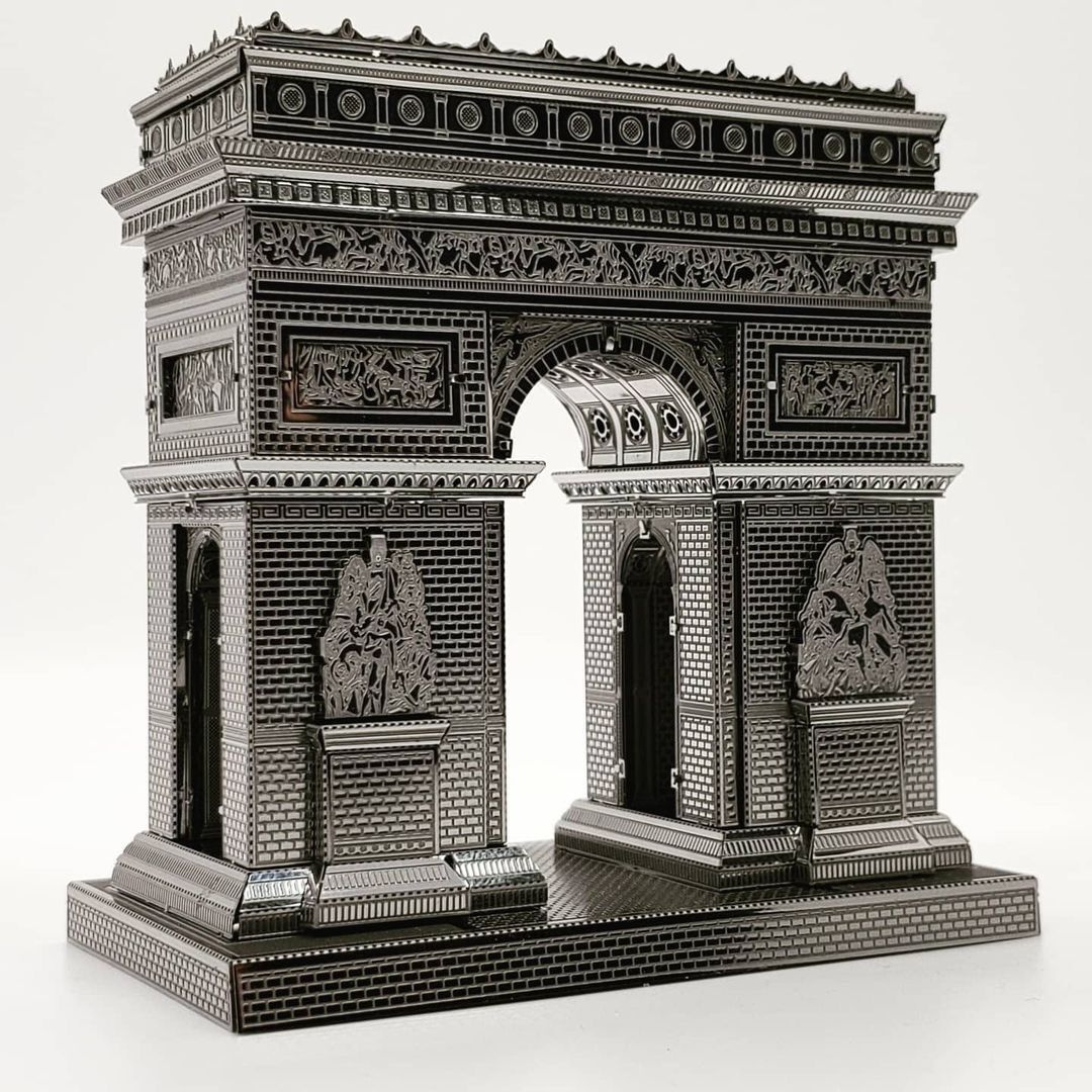 Mô hình 3D kim loại lắp ráp Khải Hoàn Môn - Paris Pháp  [ Chưa Lắp ]