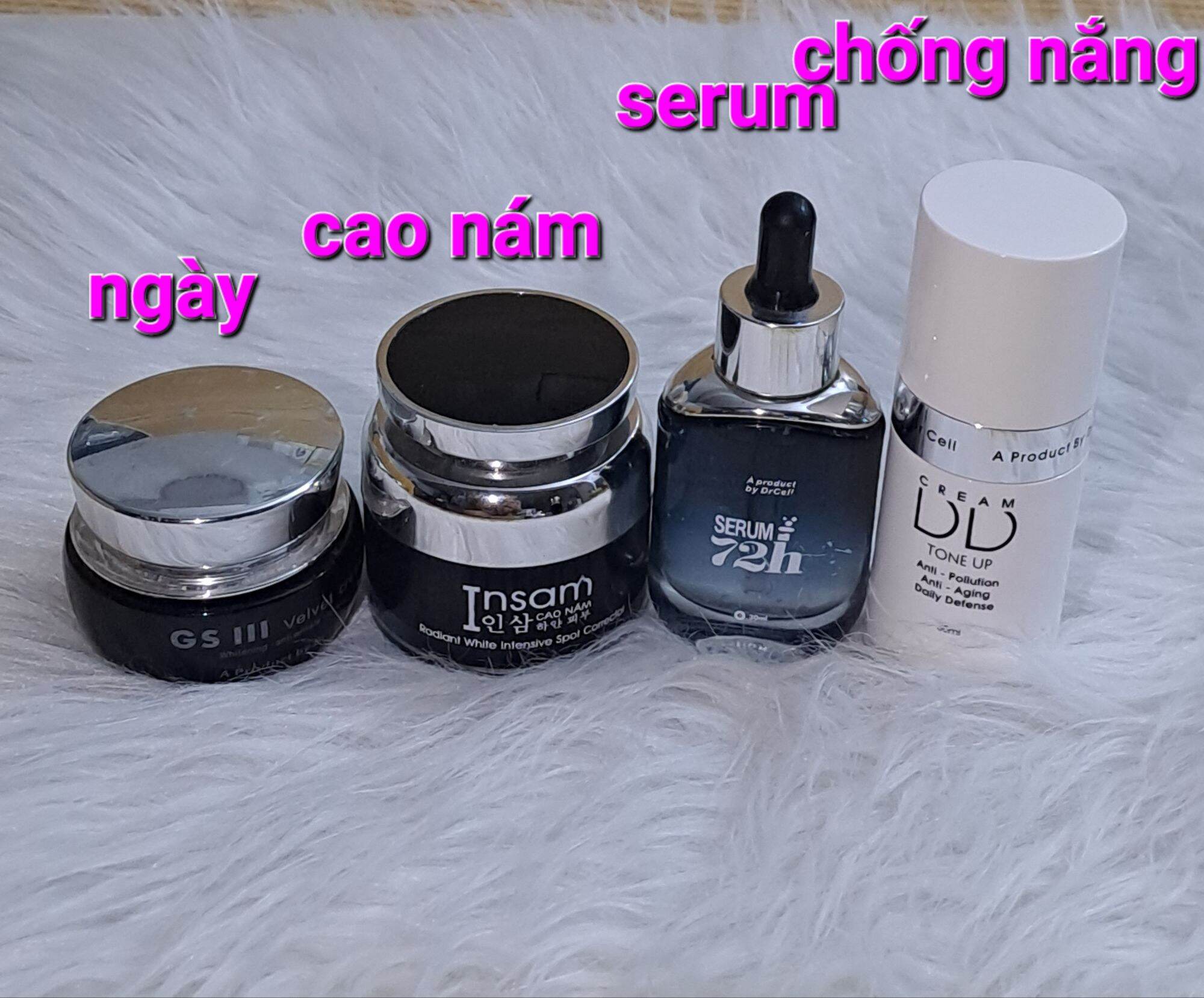 Bộ 4 sản phẩm cao nám insamdrcell