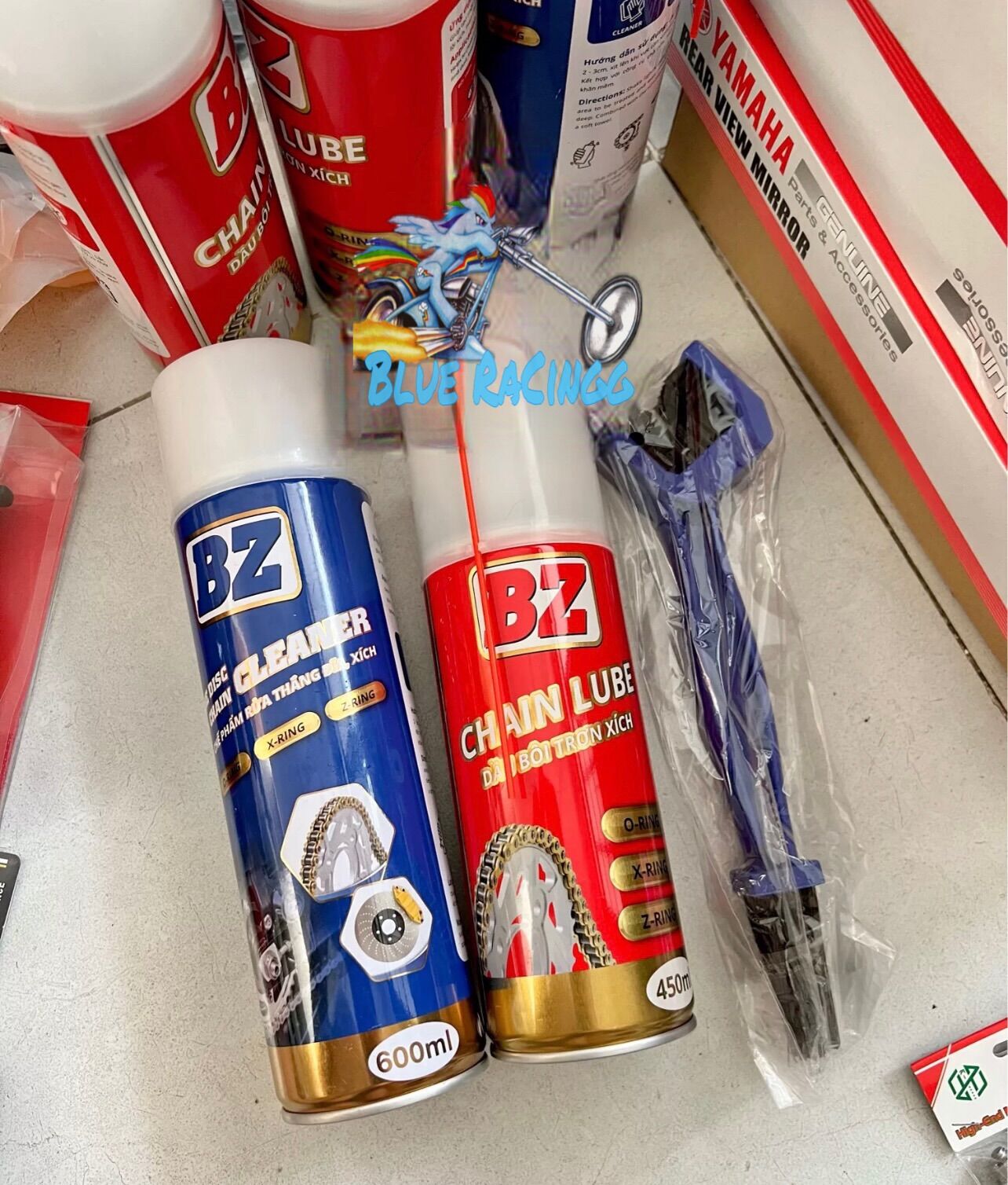 Bộ Vệ Sinh Sên BZ Rửa sên Bôi Trơn sên Chainlube-brake chain cleaner