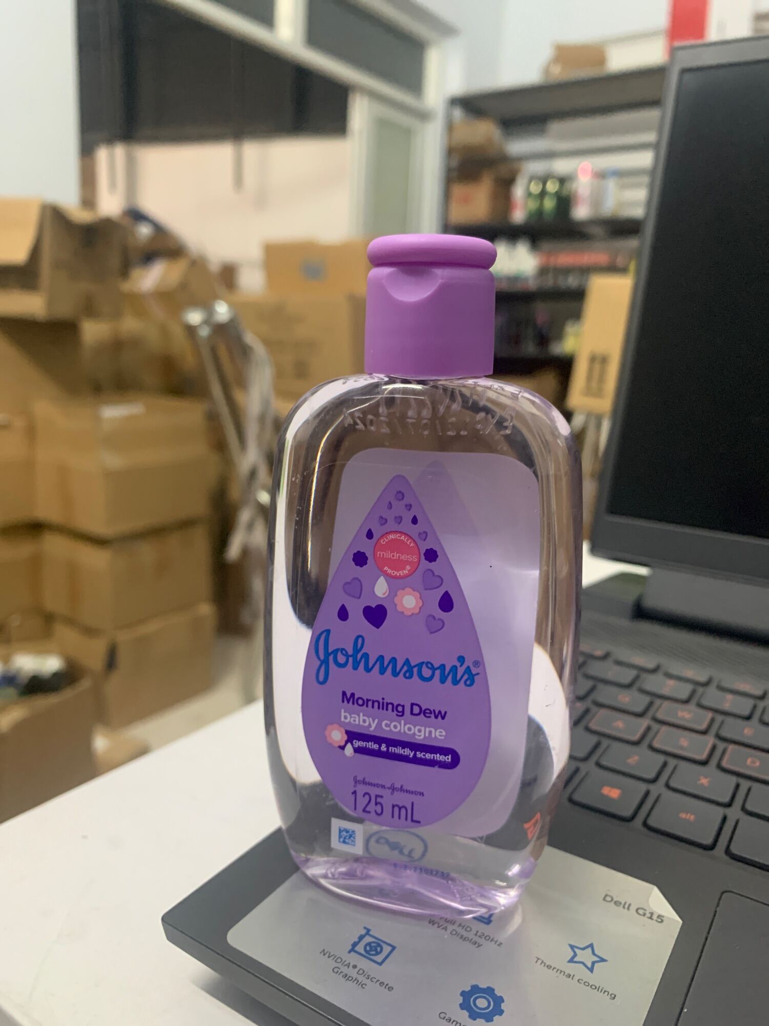 Nước hoa cho bé Johnson Baby Morning Dew 125ml