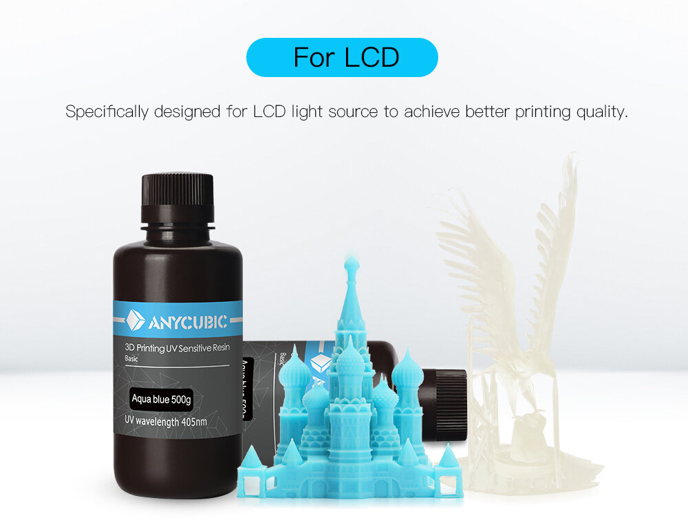 Nhựa in 3D Anycubic Resin Standard Basic 1000gram