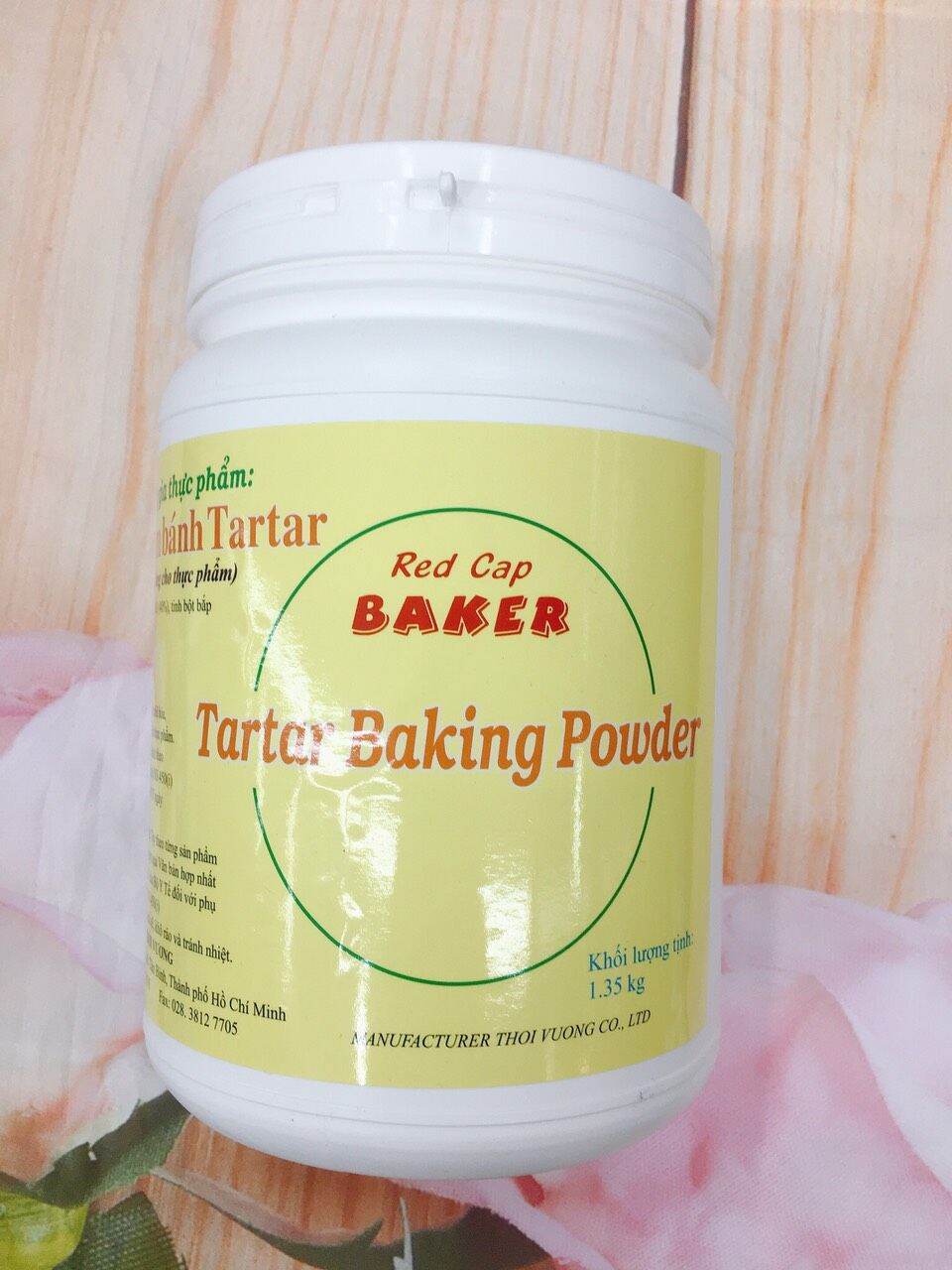 Tartar Powder 1.35kg - Food Additive