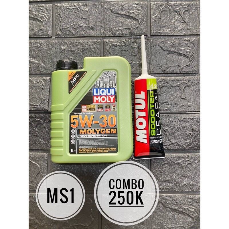 Nhớt xe tay ga liqui molygen 5w30 bình 1lít