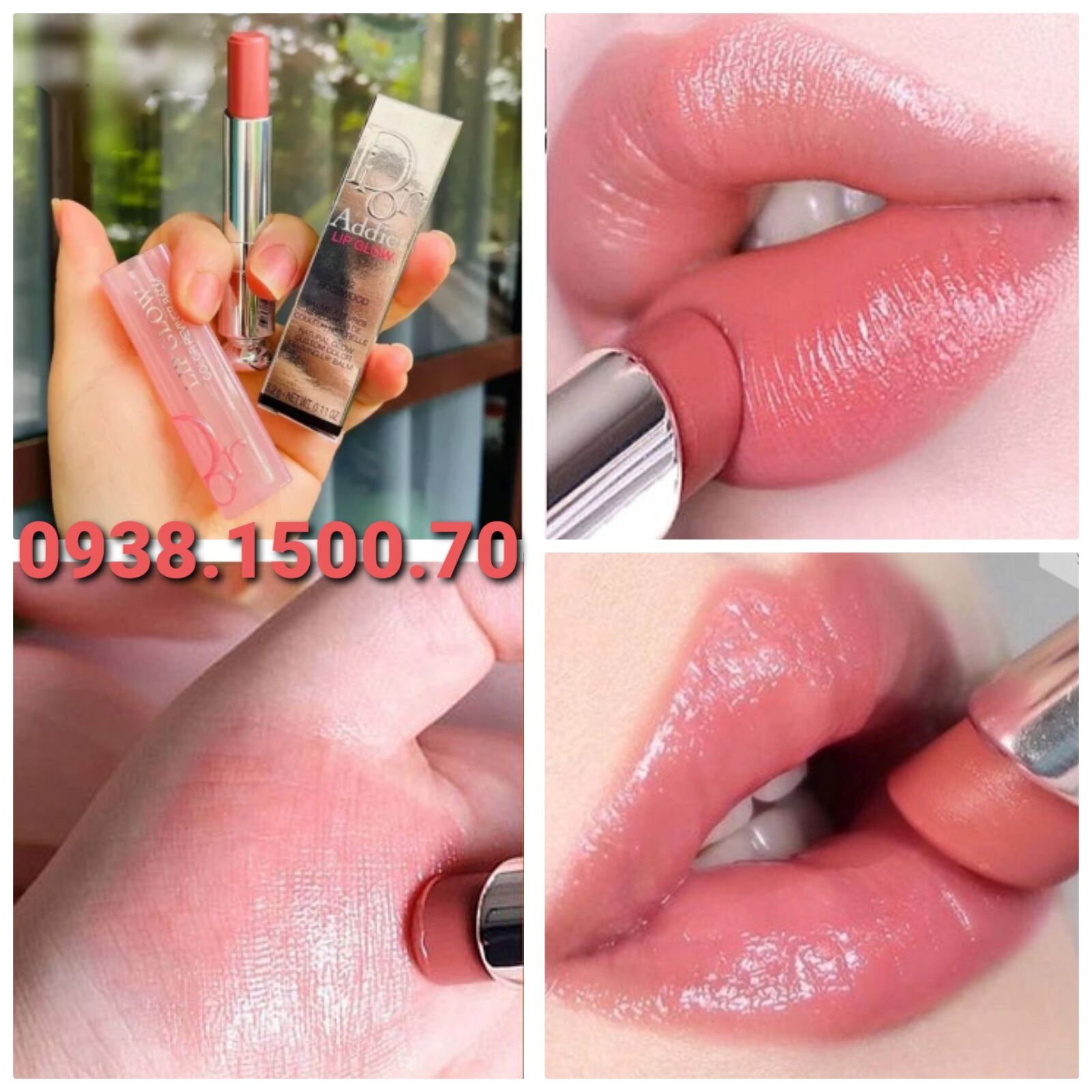 Dior Addict Lip Glow Color Reviver Lip Balms in Pink Coral and Lilac  The  Beauty Look Book